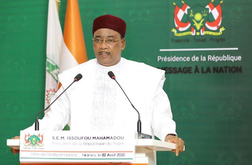 Message à la nation du Président de la République, Chef de l’État SEM. Issoufou Mahamadou à l’occasion du 60è anniversaire de l’indépendance du Niger: