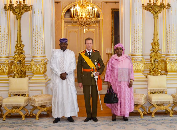 Prestation de serment du nouvel ambassadeur du Niger au Grand-Duché de Luxembourg Son Altesse Royale le Grand Duc Henri réaffirme l'engagement du Luxembourg à accompagner le Niger dans ses multiples combats pour l'élimination de la pauvreté
