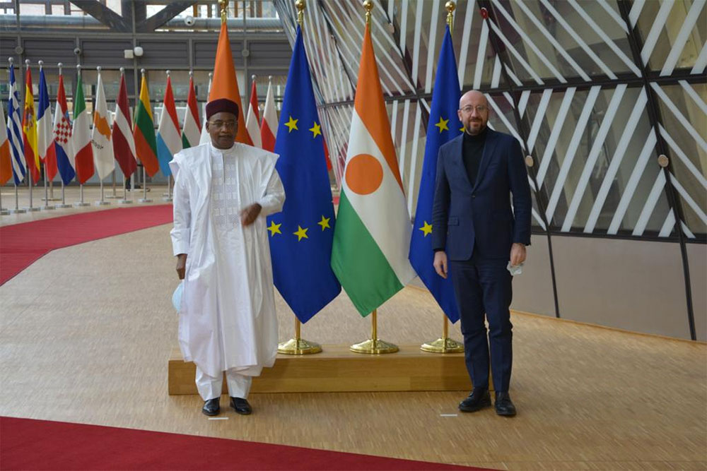 visite de travail et d amitie du president Mahamadou Issoufou Bruxelles