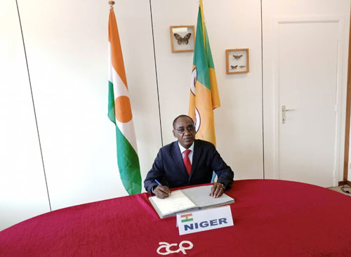 L'OEACP accueille virtuellement le nouvel ambassadeur du Niger